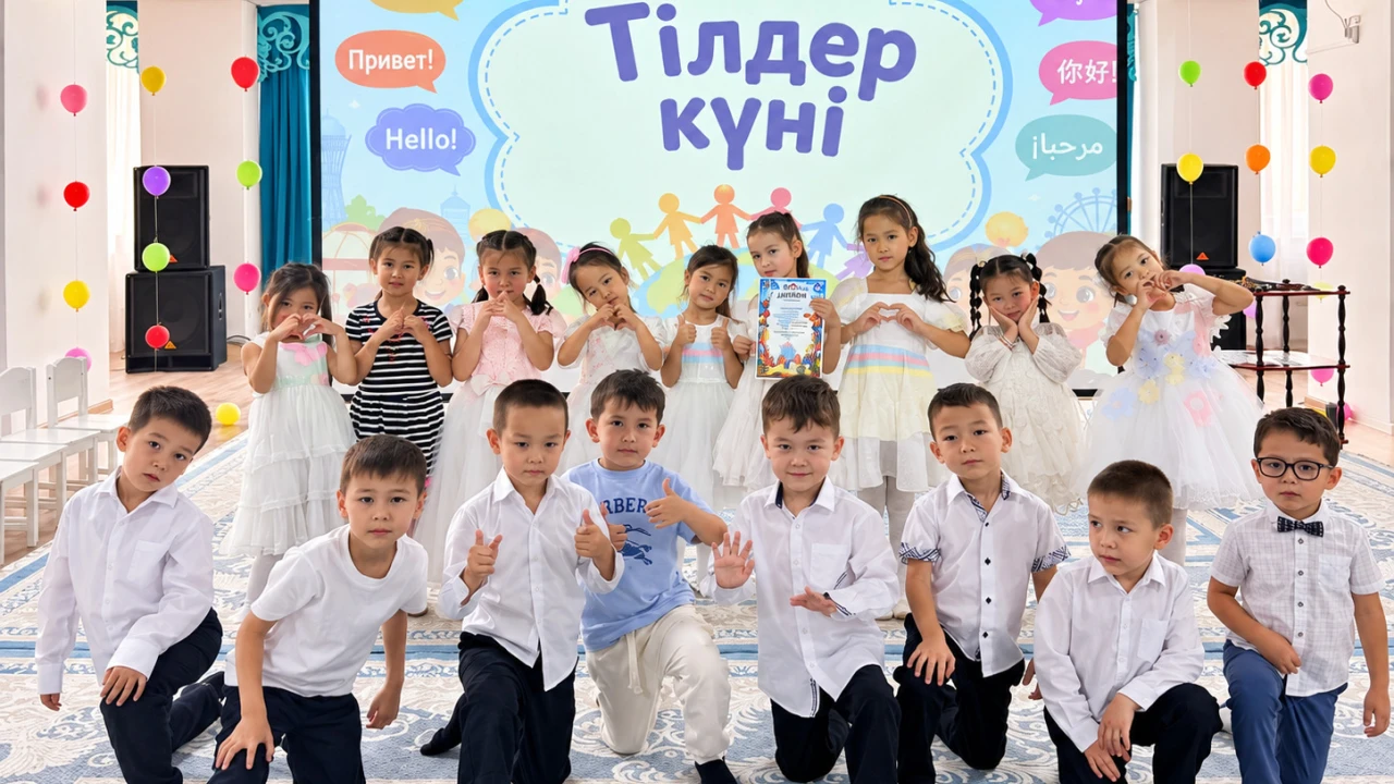 «Қарлығаш» балабақшасында Тілдер апталығы өтті 