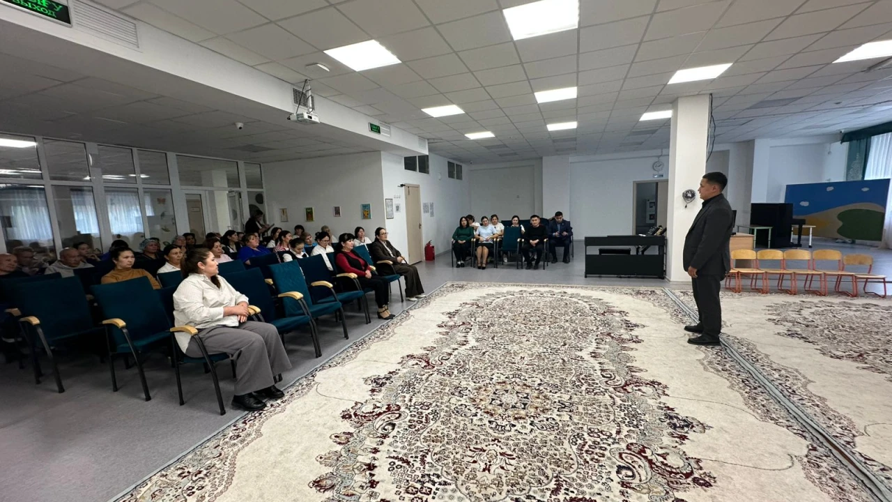 «Қарлығаш» балабақшасында терроризмге қарсы қауіпсіздік мәселелері бойынша дәріс өтті