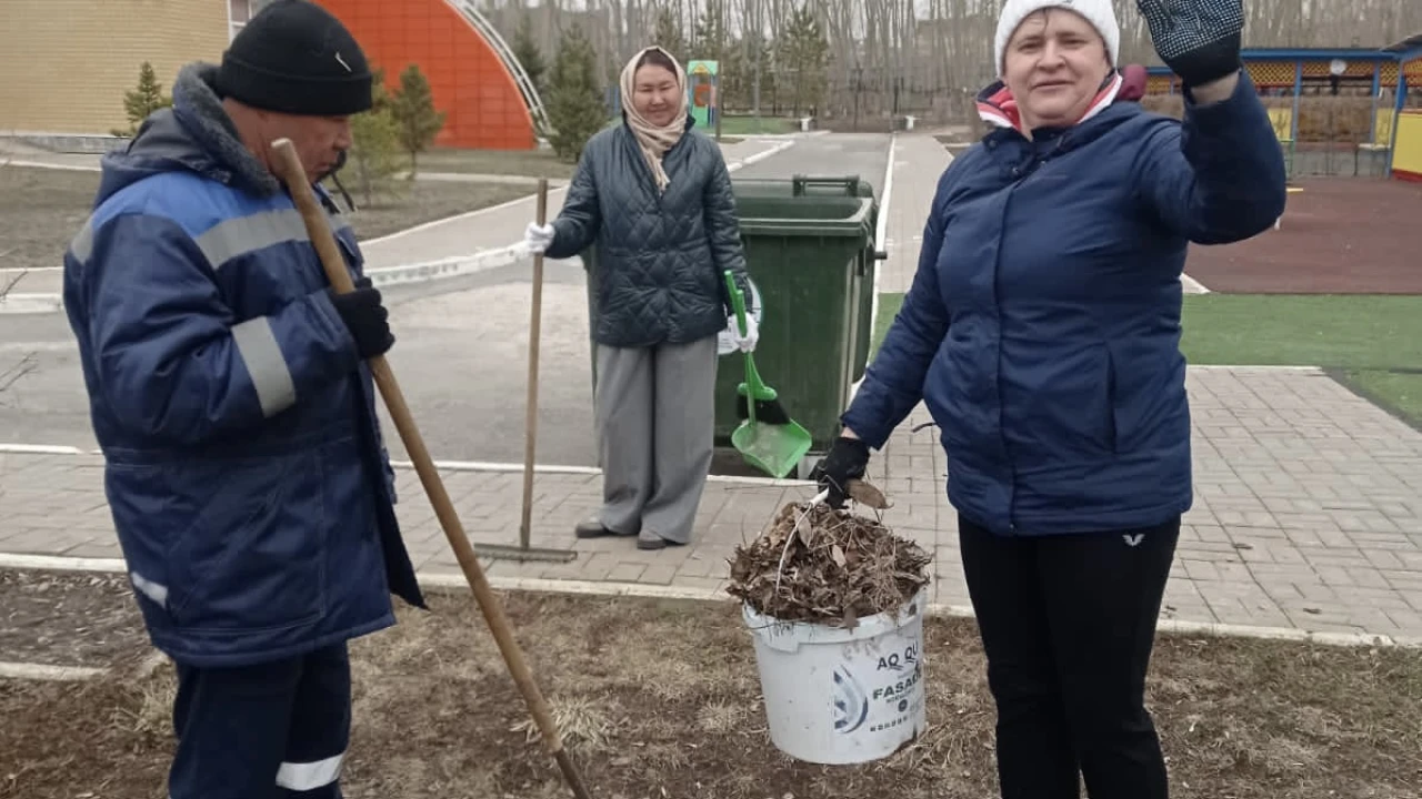 Общегородской субботник - «Жасыл Астана» 