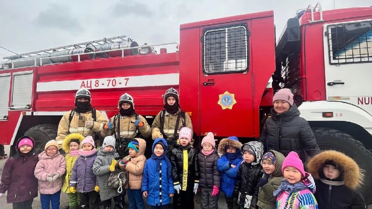 В детском саду прошли учения по пожарной безопасности