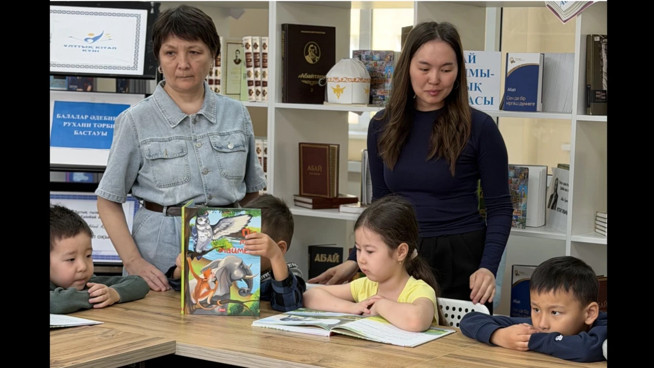 Воспитанники детского сада «Қарлығаш» познакомились со школьной средой в рамках проекта преемственности 