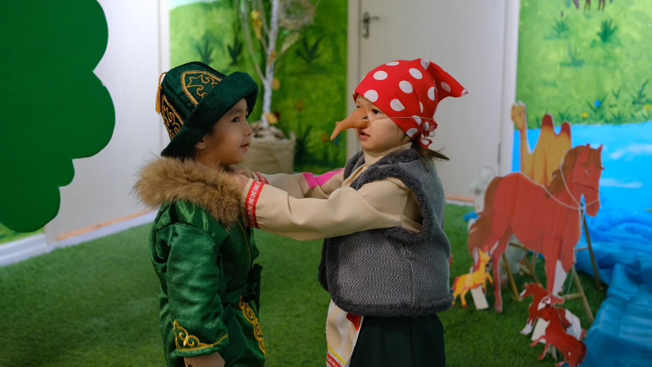 Национальные ценности через казахскую народную сказку 