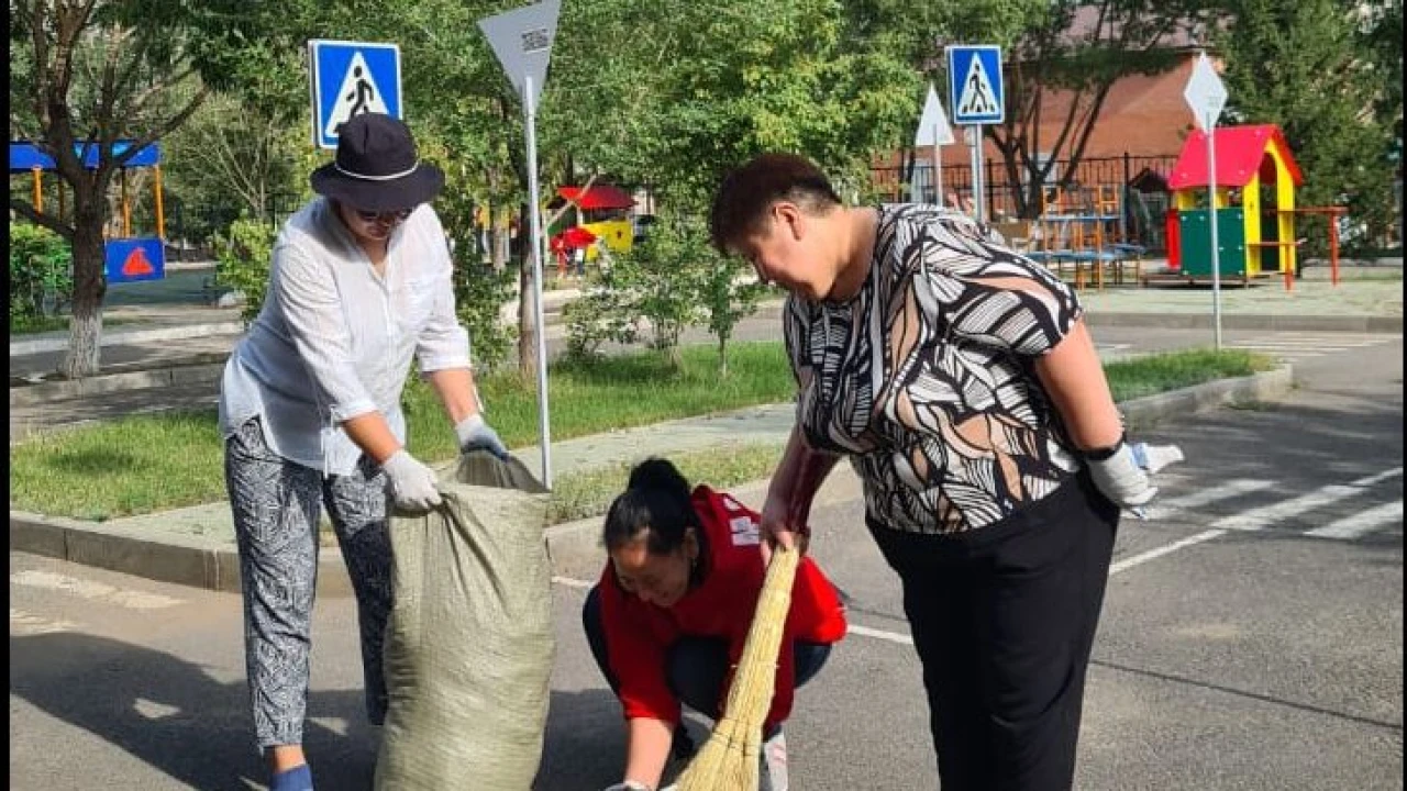 Балабақшада сенбілік өтті 