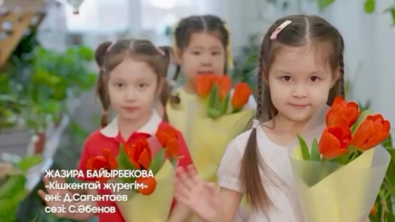 «Қарлығаш» тәрбиеленушілері 8 Наурыз мерекесіне арналған мерекелік бейнебаянға түсті 